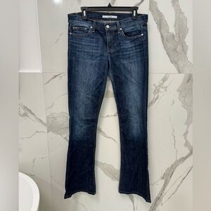 Joe's Jeans Rocker Fit Blue Denim Boot Cut, Size 29, Cotton